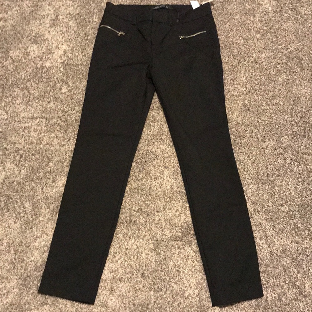Zara black dress pant size 26